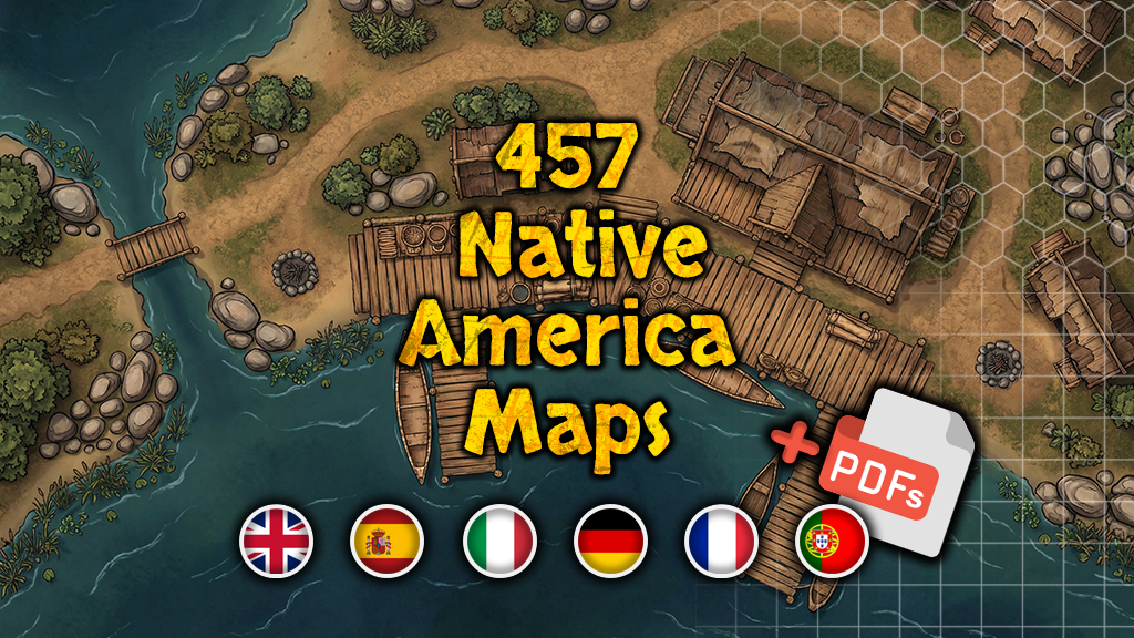 457 Native America Maps