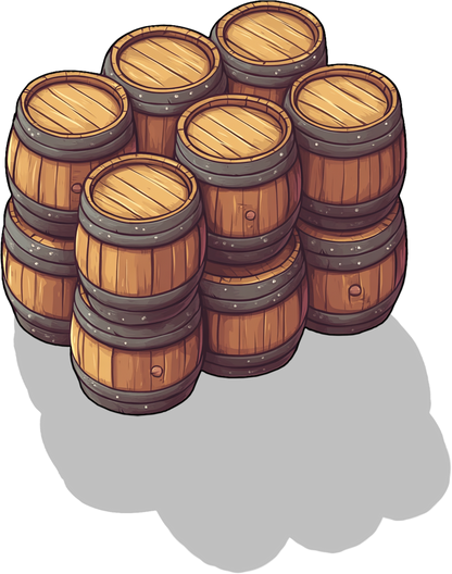 74 Stack of Barrels