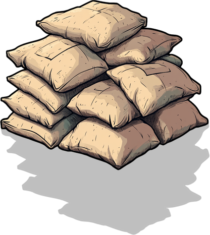 73 Pile of Sacks