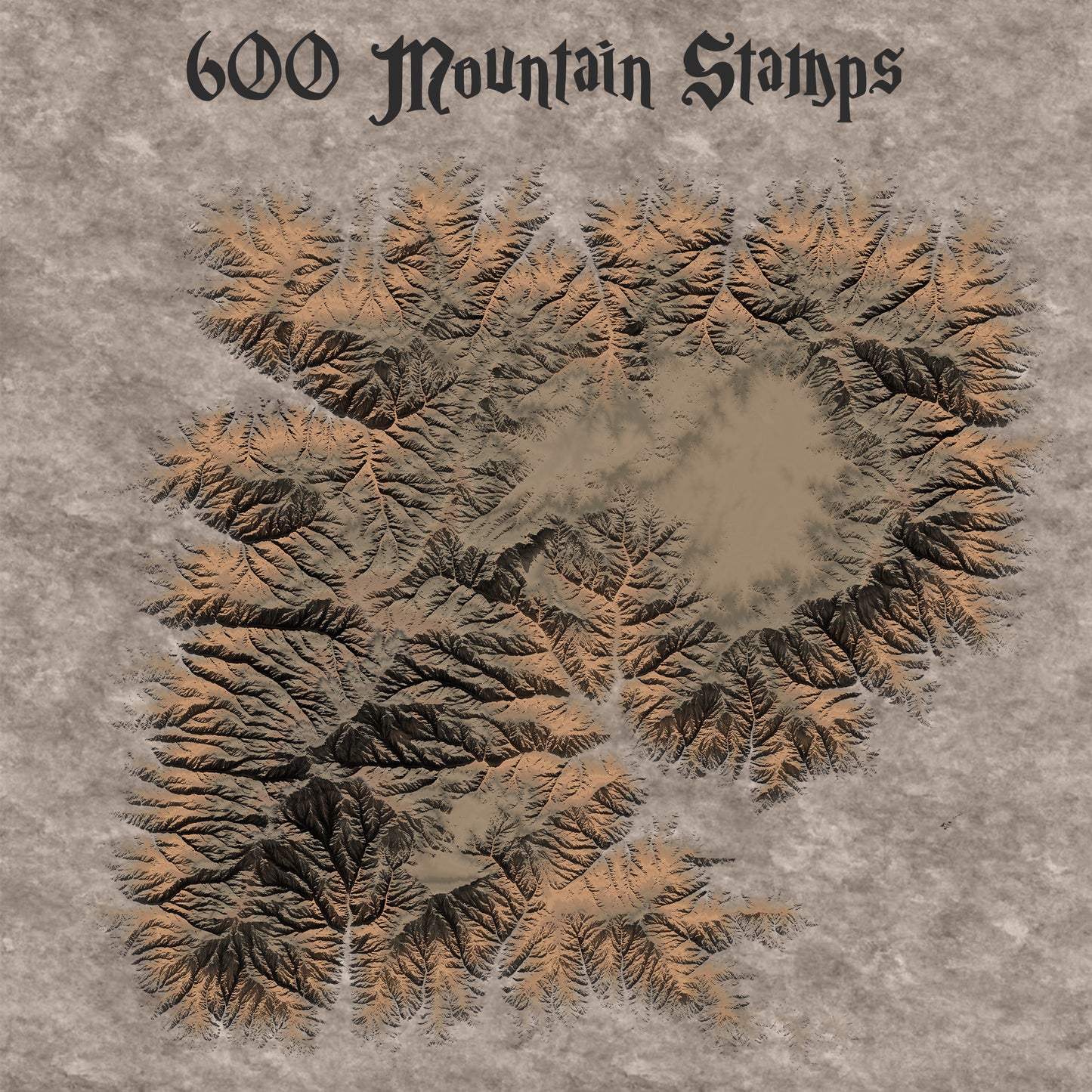 600 Mountain Stamps I.