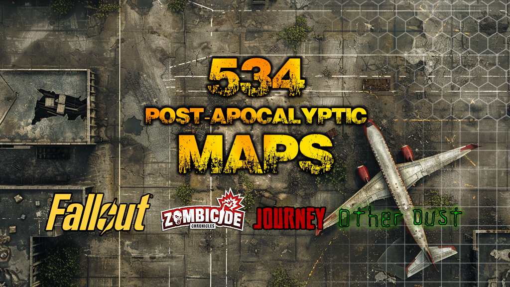 534 Post-Apocalyptic Maps