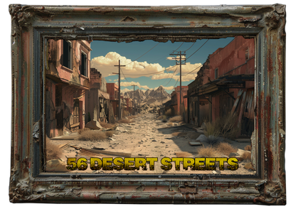 56 Post-Apocalyptic Desert Streets