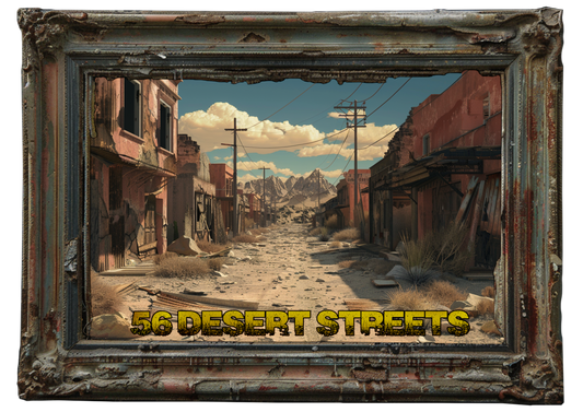 56 Post-Apocalyptic Desert Streets