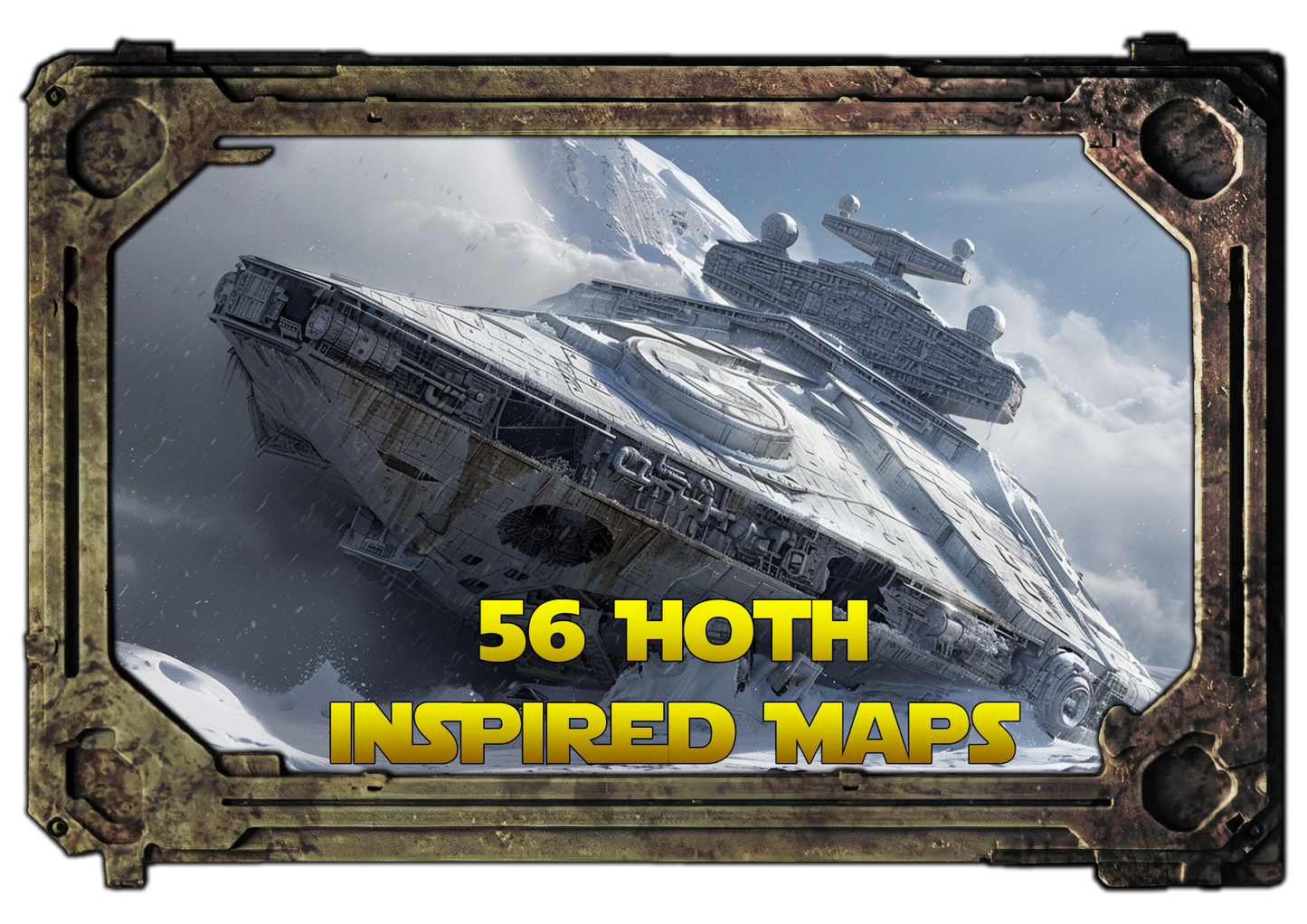 56 Hoth and Star Wars Inspired Maps