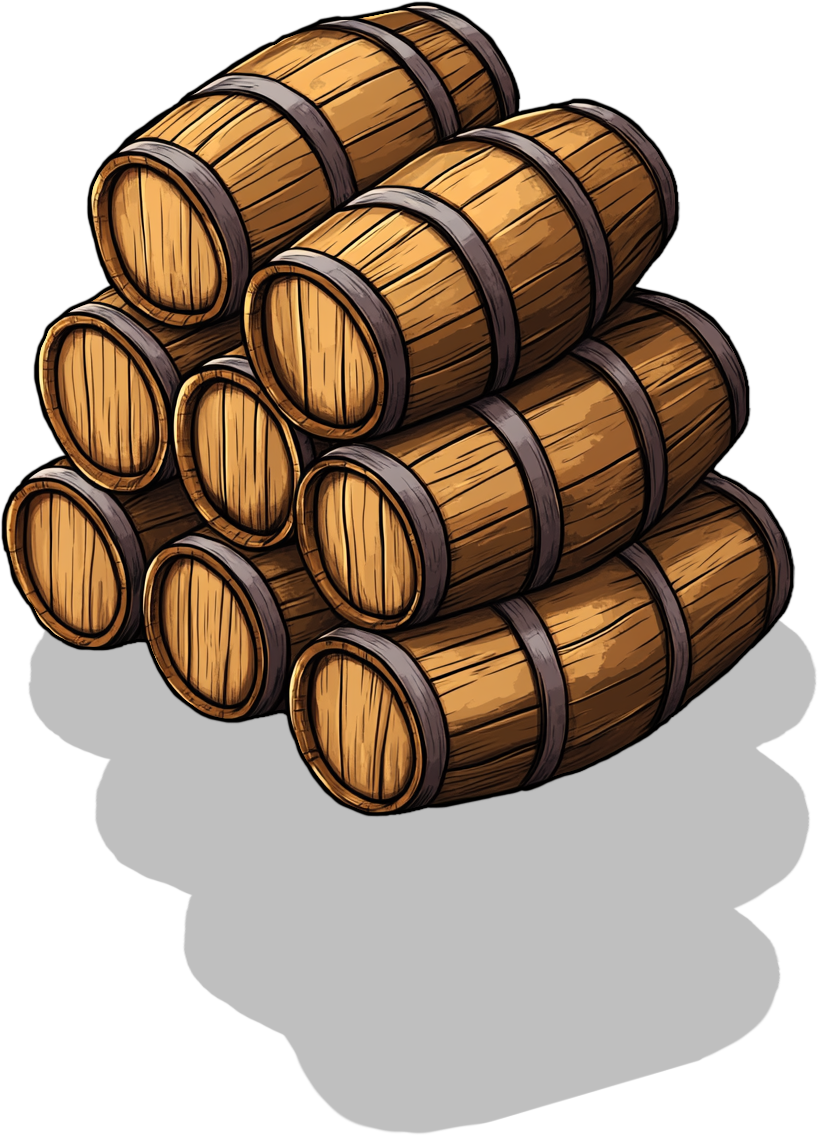 74 Stack of Barrels