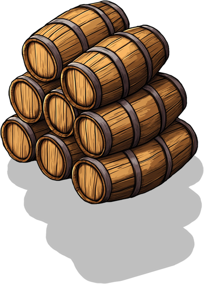 74 Stack of Barrels