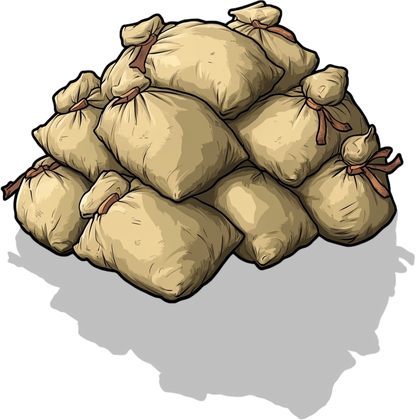 73 Pile of Sacks