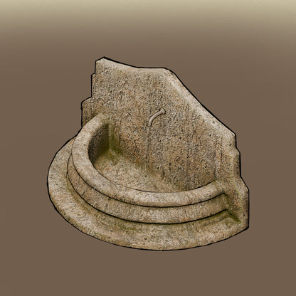 Isometric Fountains and Wells