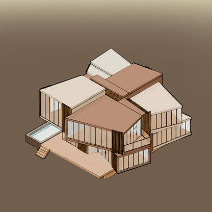 Isometric Modern Villas
