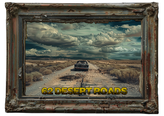 62 Post-Apocalyptic Desert Road Maps