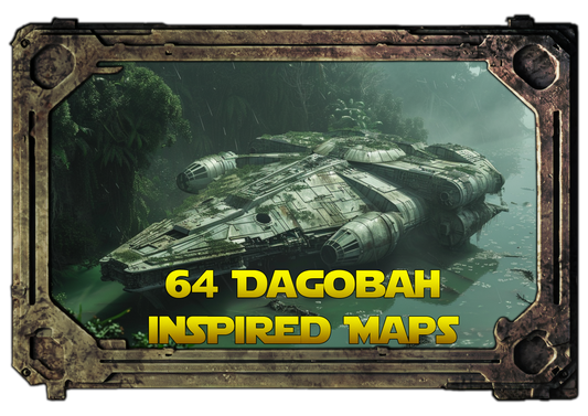 64 Dagobah and Star Wars Inspired Maps