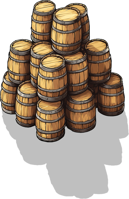 74 Stack of Barrels