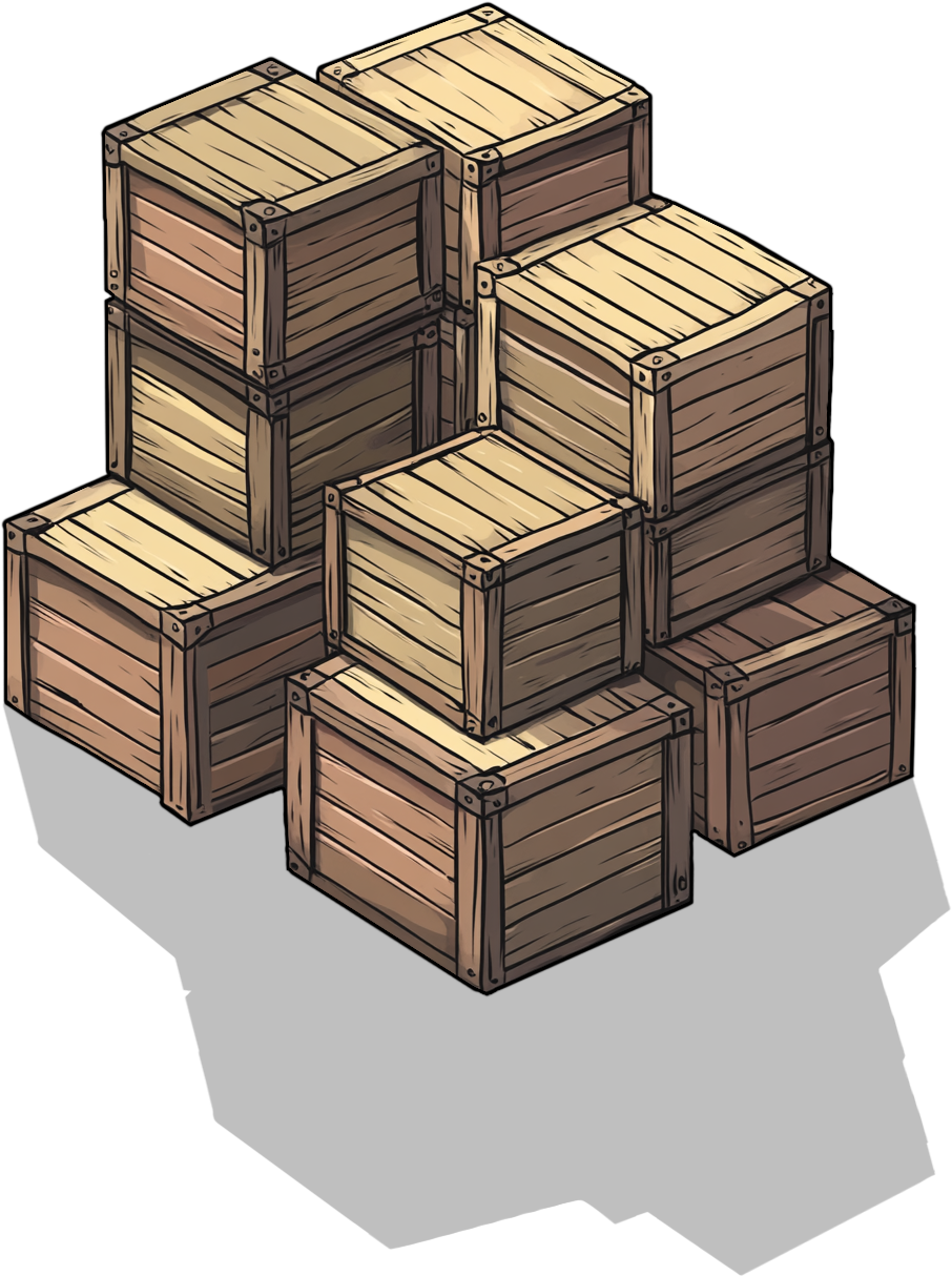 73 Stack of Crates