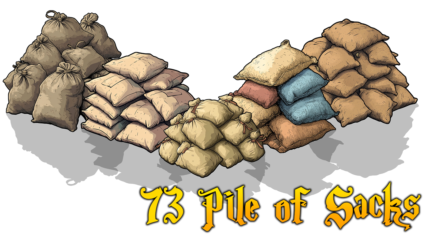 73 Pile of Sacks