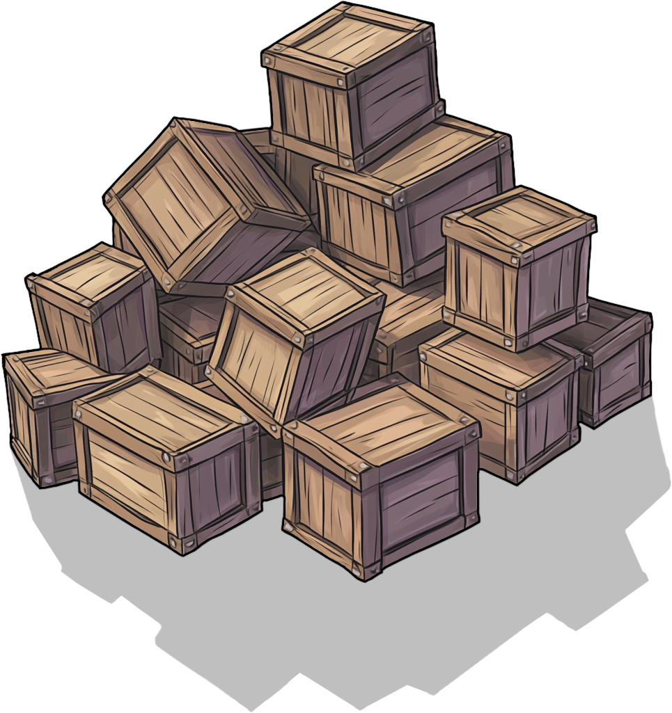 86 Pile of Crates