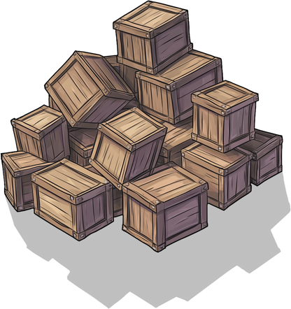 86 Pile of Crates
