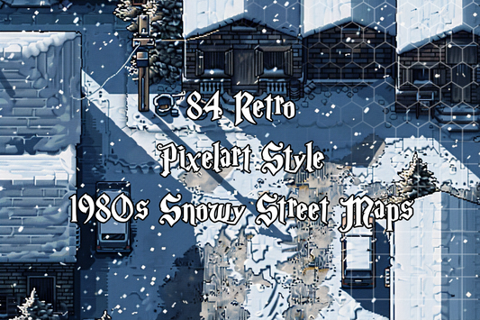 84 1980's  Retro Street Maps