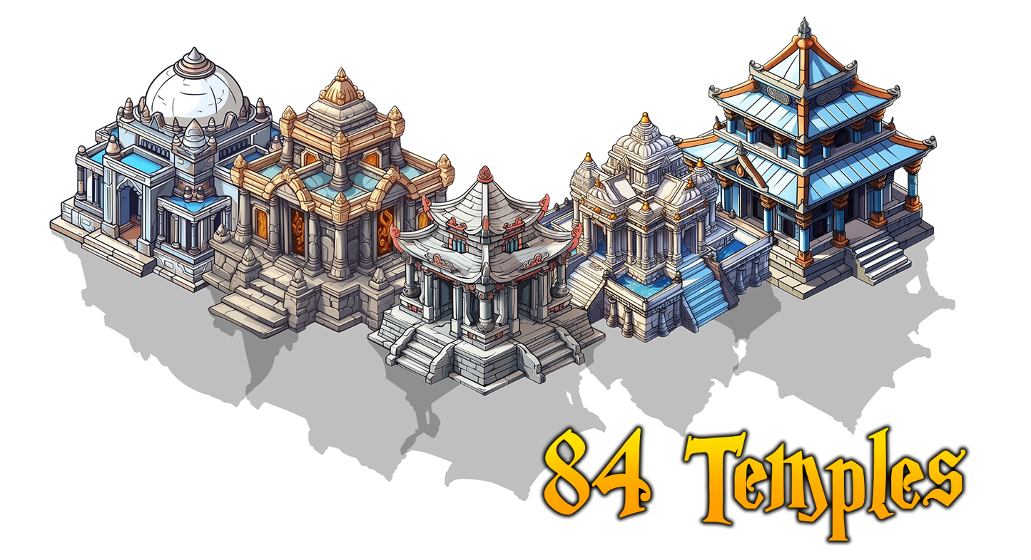 84 Temples