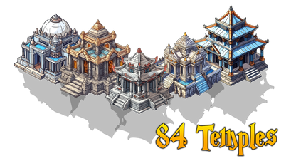 84 Temples