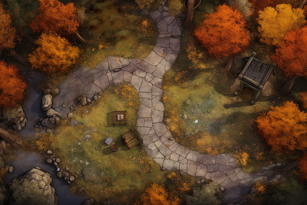 100 Autumn Maps – W Fantasy and RPG