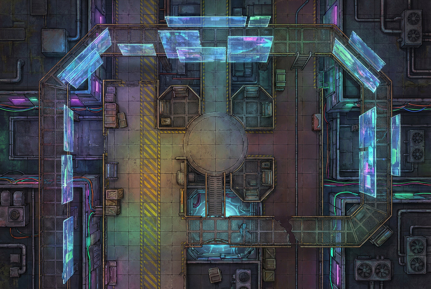 422 Cyberpunk Maps