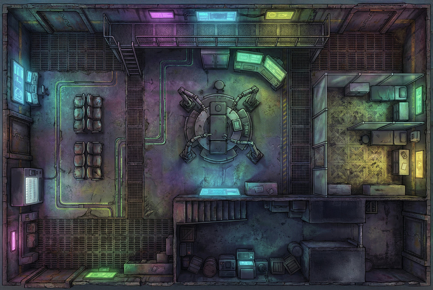 422 Cyberpunk Maps