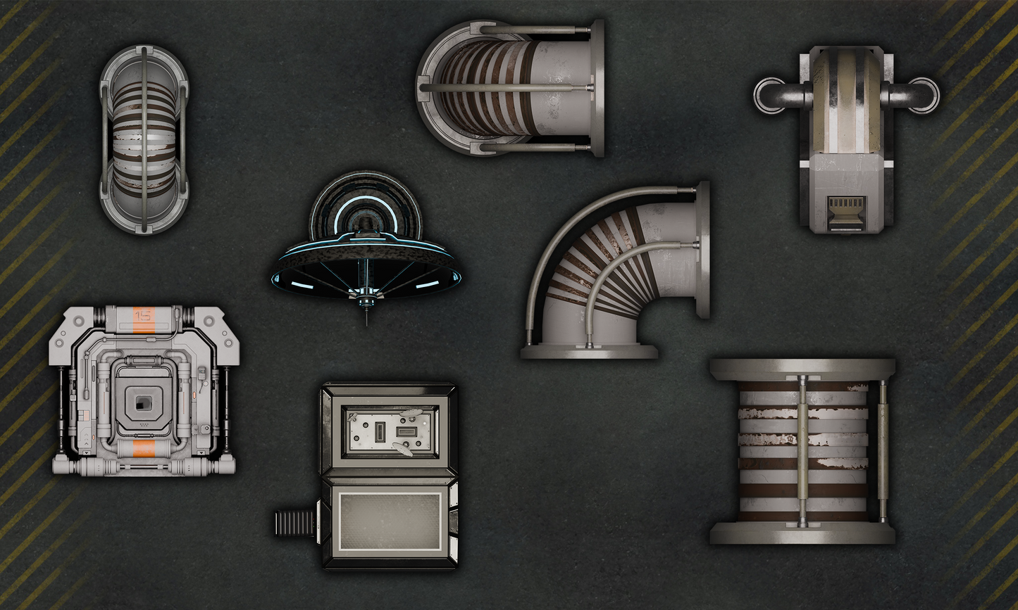 201 Sci-Fi Assets