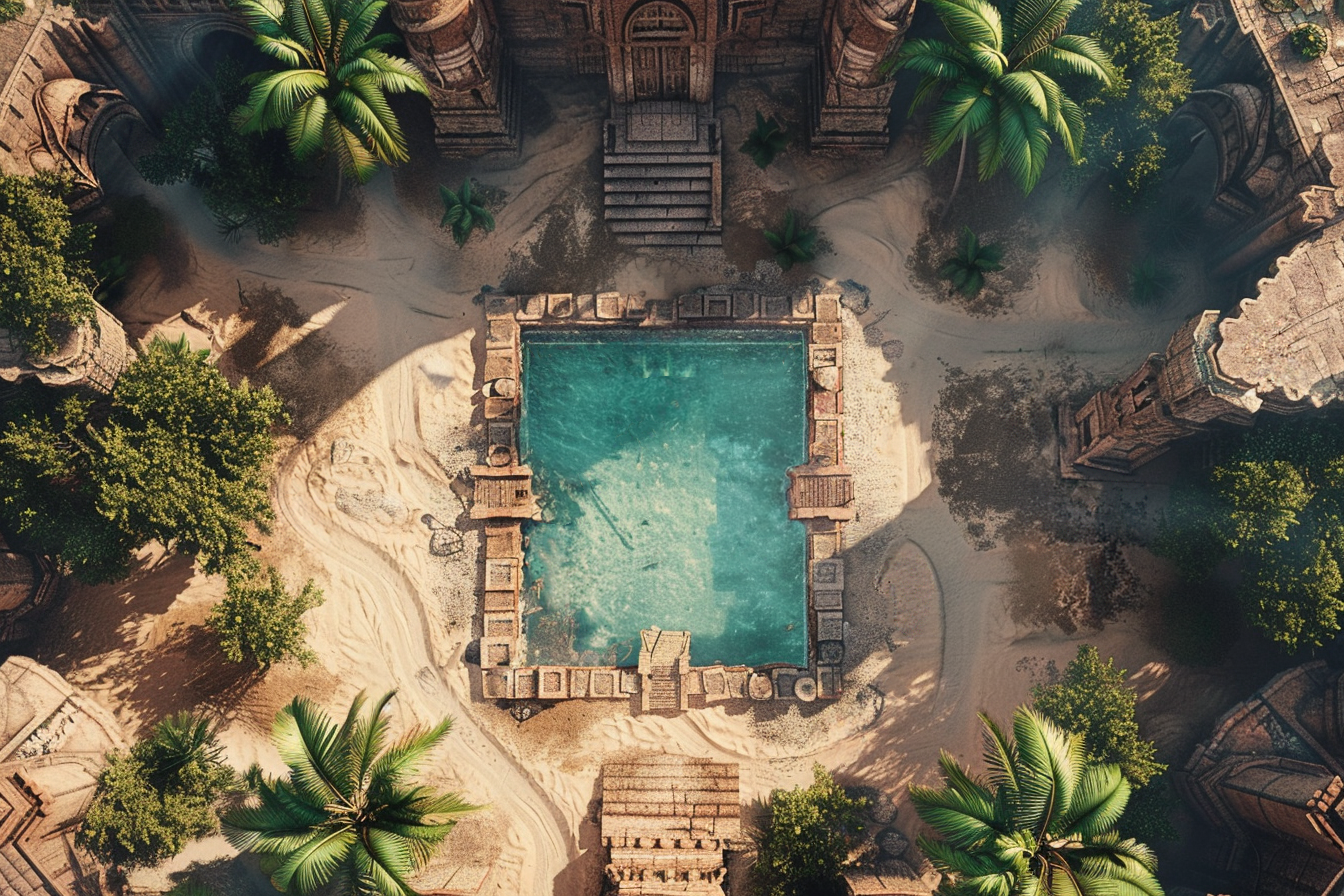 550 Desert RPG Maps from Arid Worlds