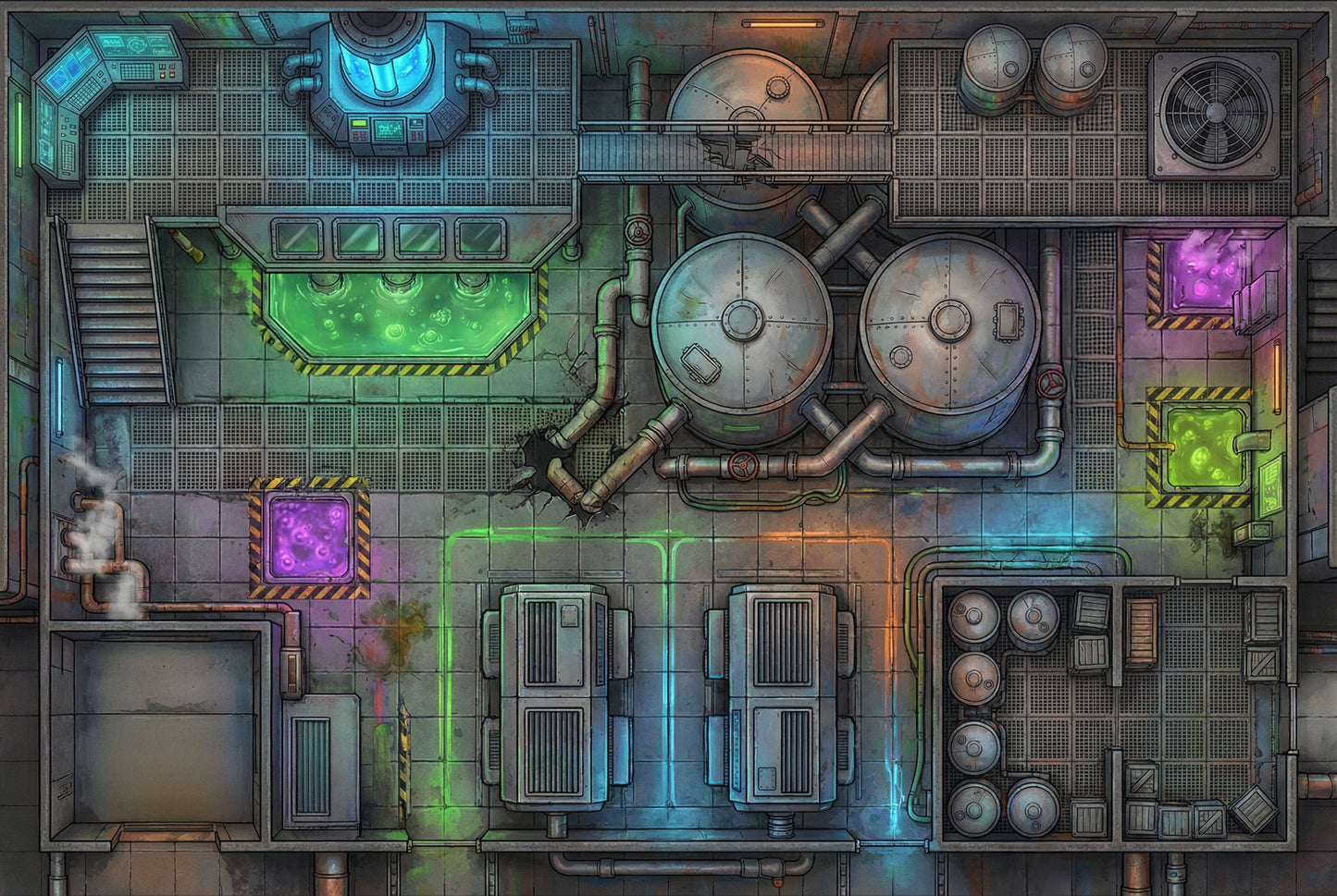 422 Cyberpunk Maps