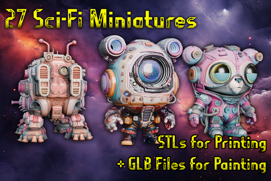 27 Sci-Fi Minis Vol 1.