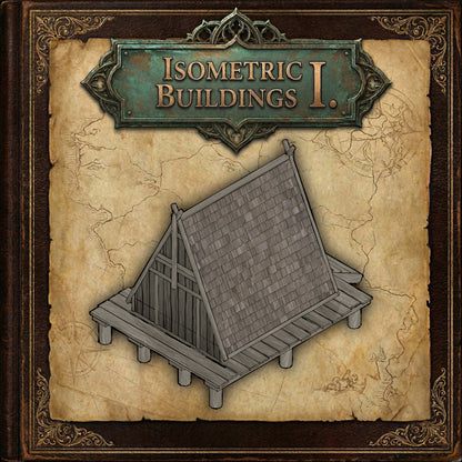 Isometric Buildings 1. - 384 Assets - Medieval Village & Commerce
