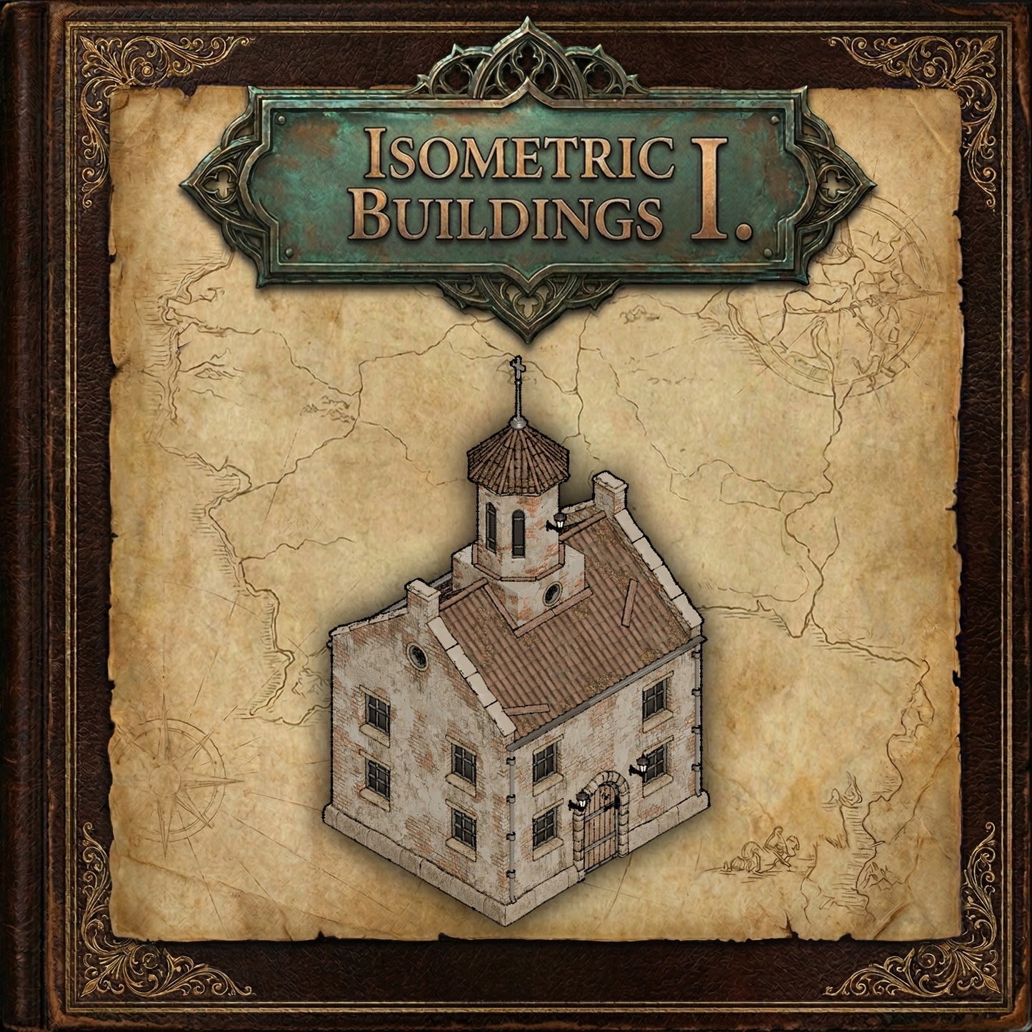 Isometric Buildings 1. - 384 Assets - Medieval Village & Commerce