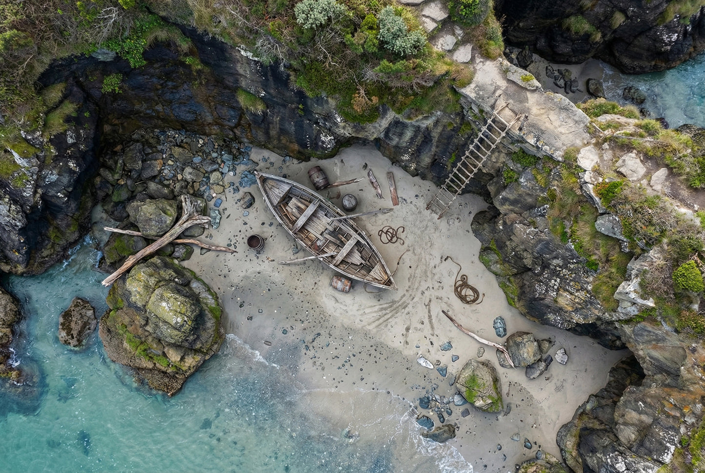 416 Pirate maps