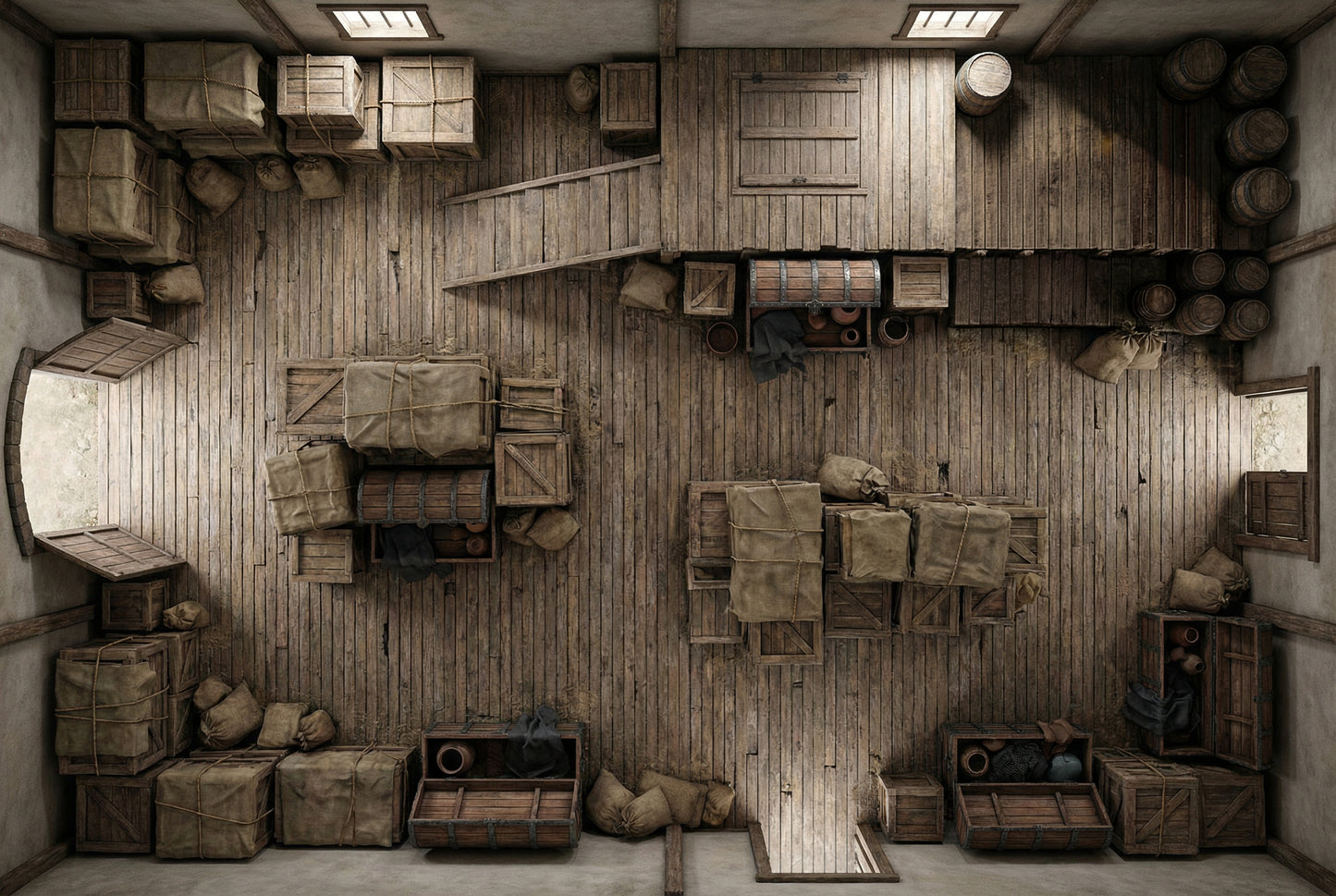 416 Pirate maps