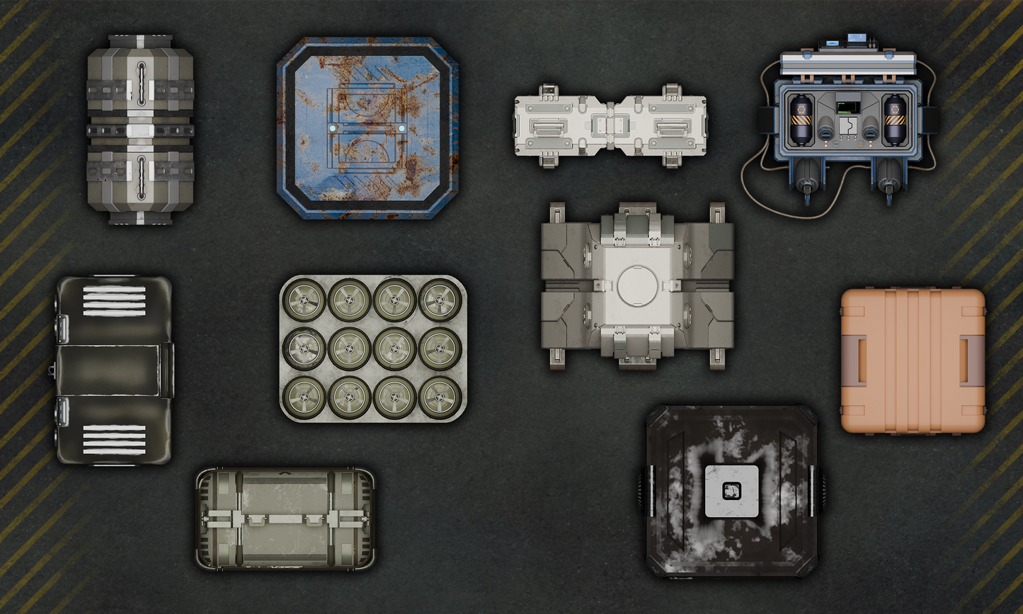 201 Sci-Fi Assets