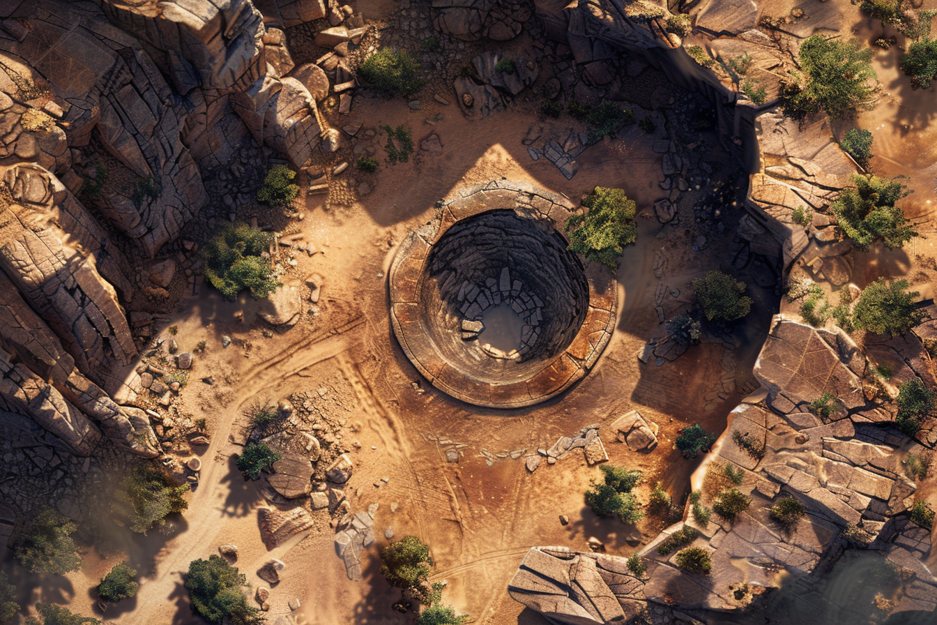 550 Desert RPG Maps from Arid Worlds