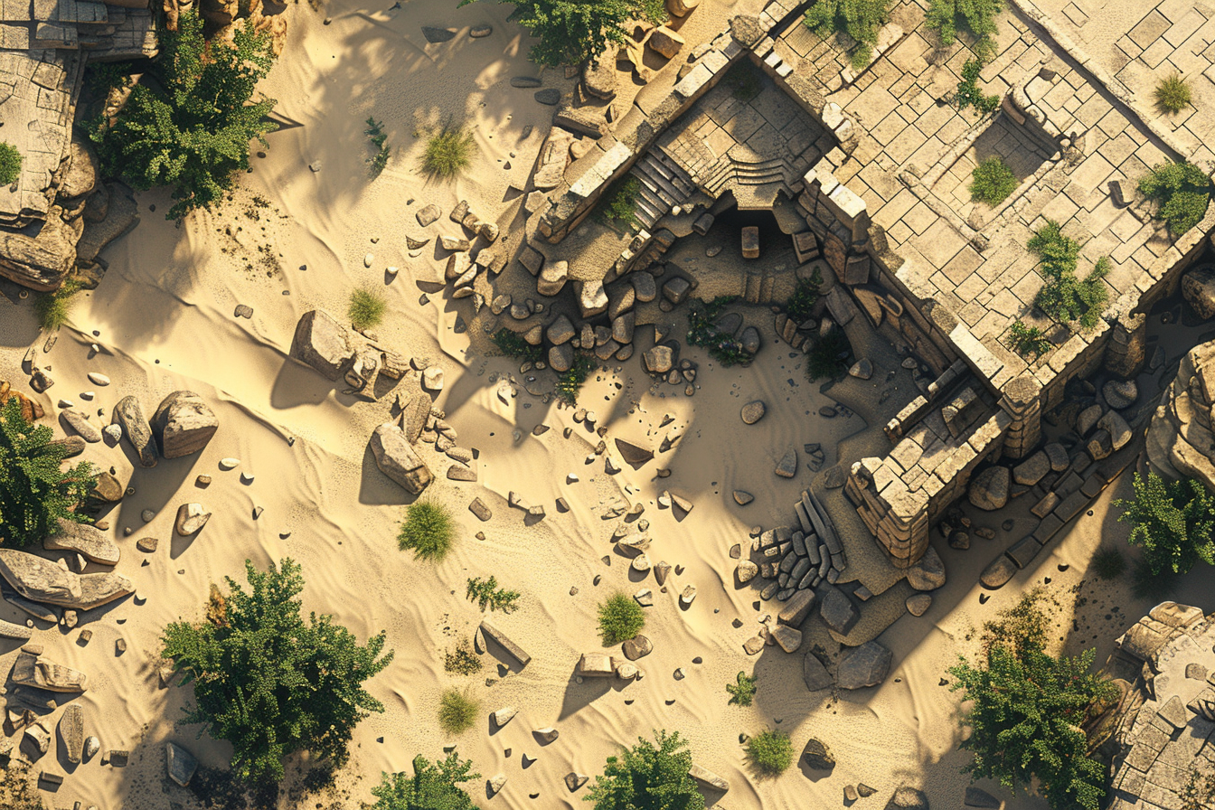 550 Desert RPG Maps from Arid Worlds