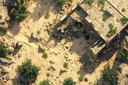 550 Desert RPG Maps from Arid Worlds