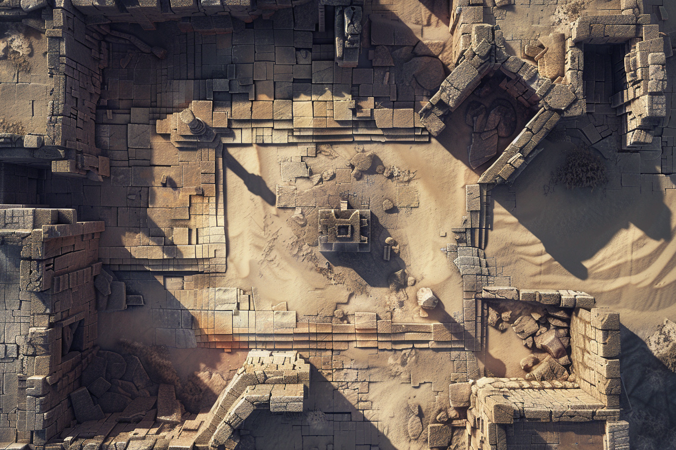 550 Desert RPG Maps from Arid Worlds