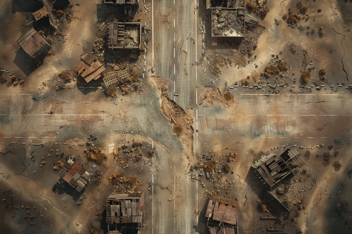 56 Post-Apocalyptic Desert Streets