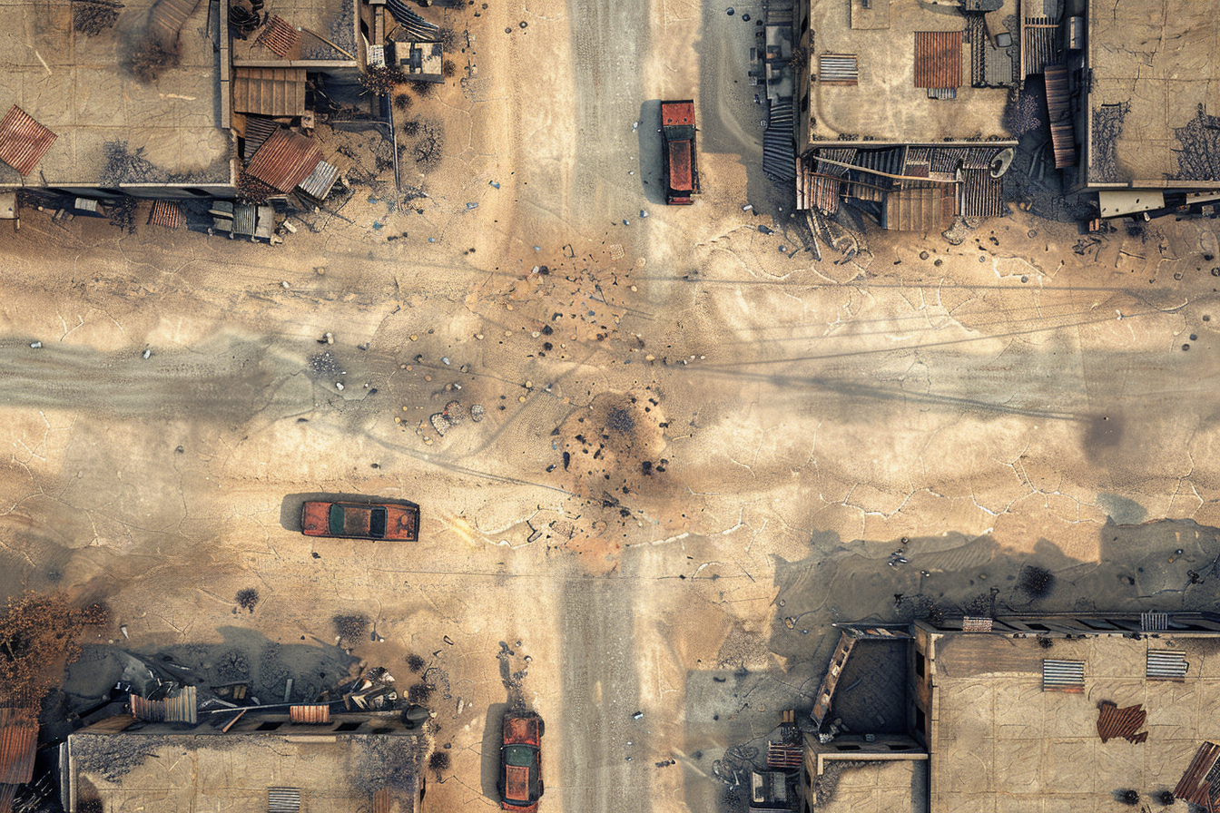 56 Post-Apocalyptic Desert Streets