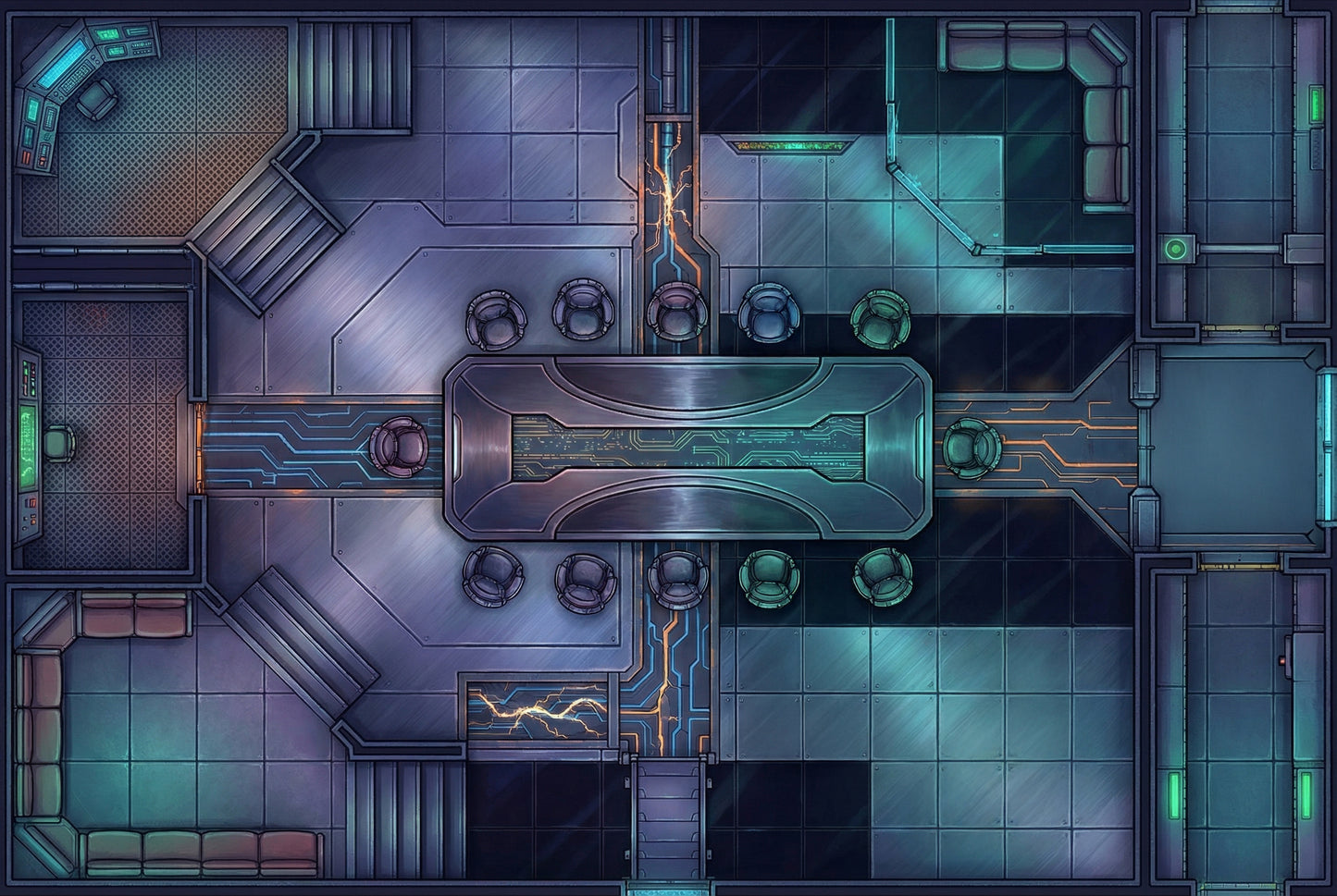 422 Cyberpunk Maps
