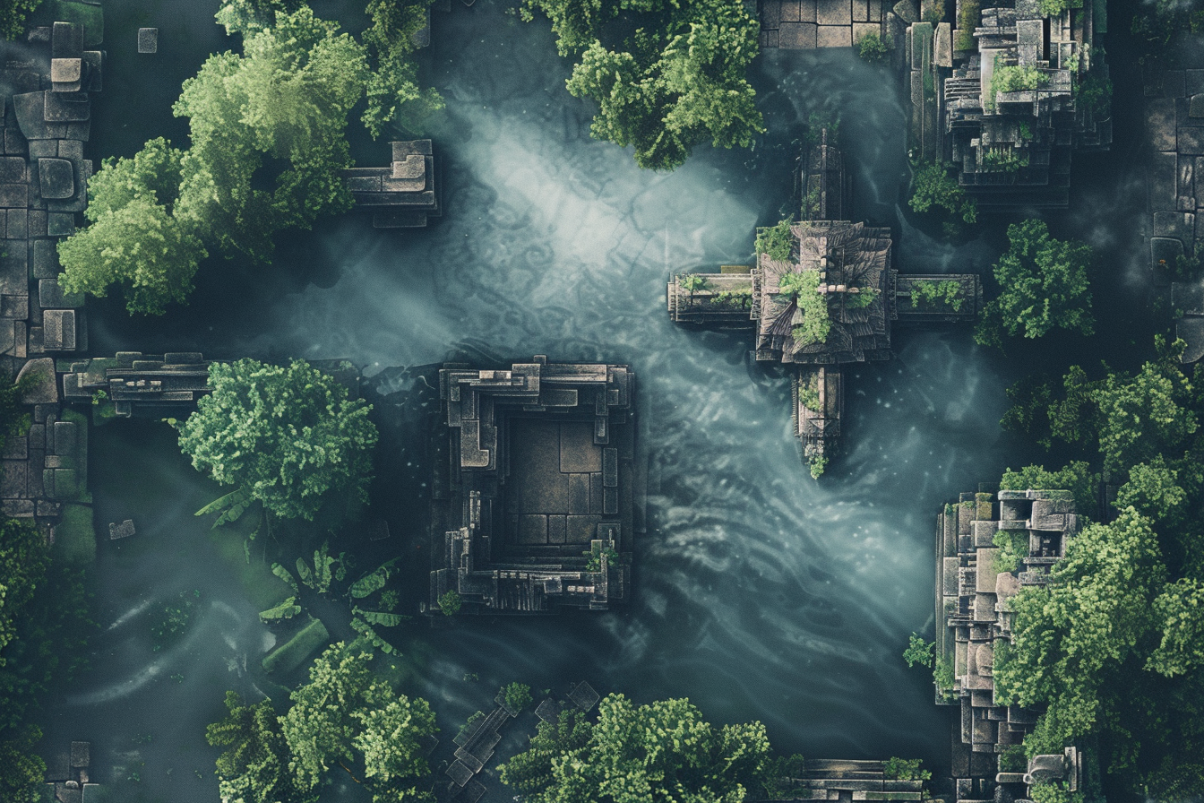 454 Modular TTRPG Maps