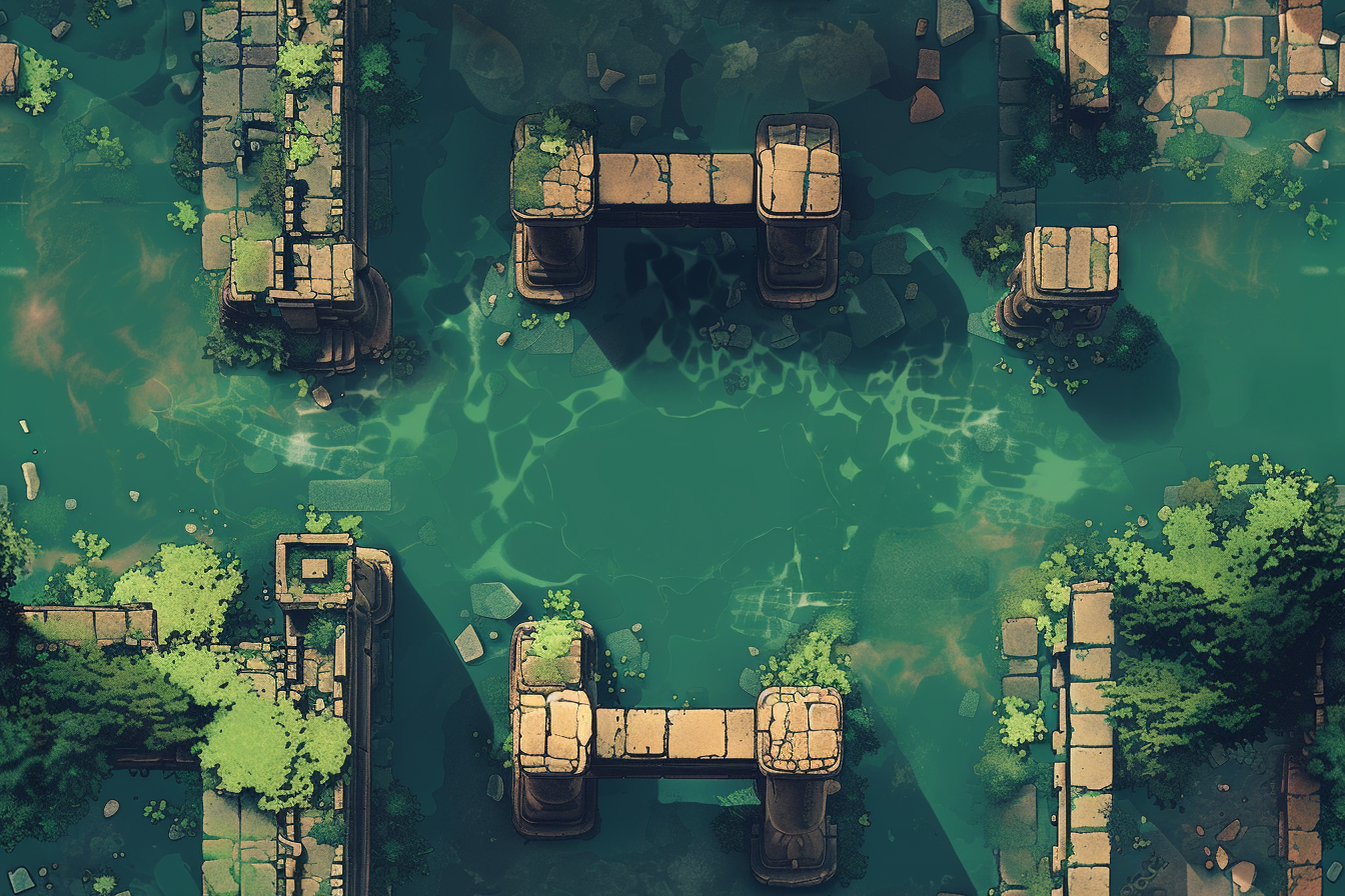 454 Modular TTRPG Maps