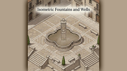Isometric Fountains and Wells