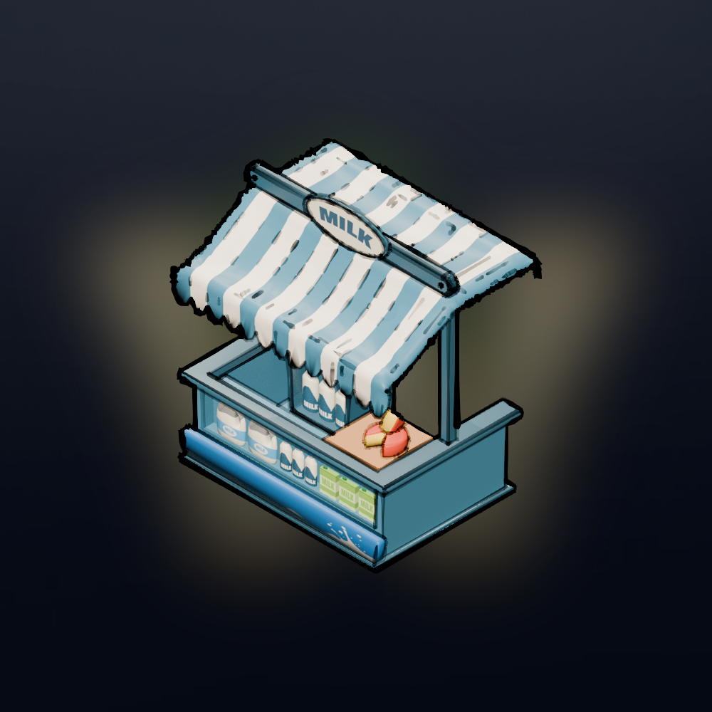 Free Isometric Buildings