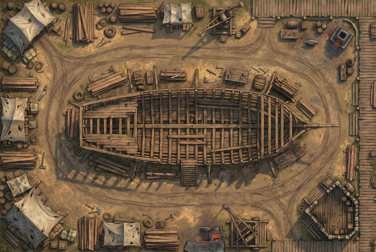 416 Pirate maps