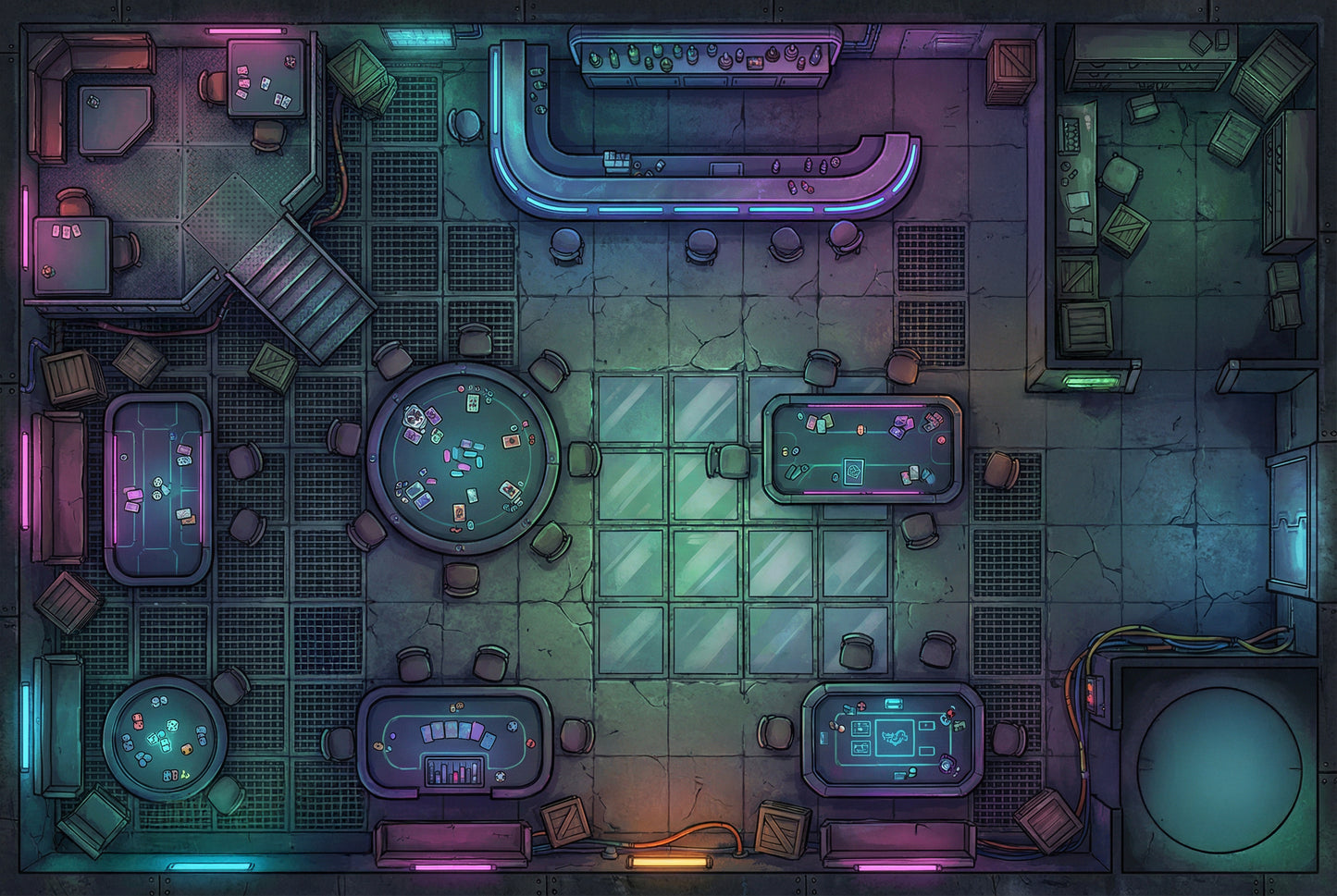 422 Cyberpunk Maps