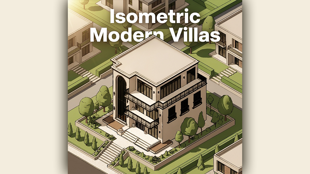 Isometric Modern Villas