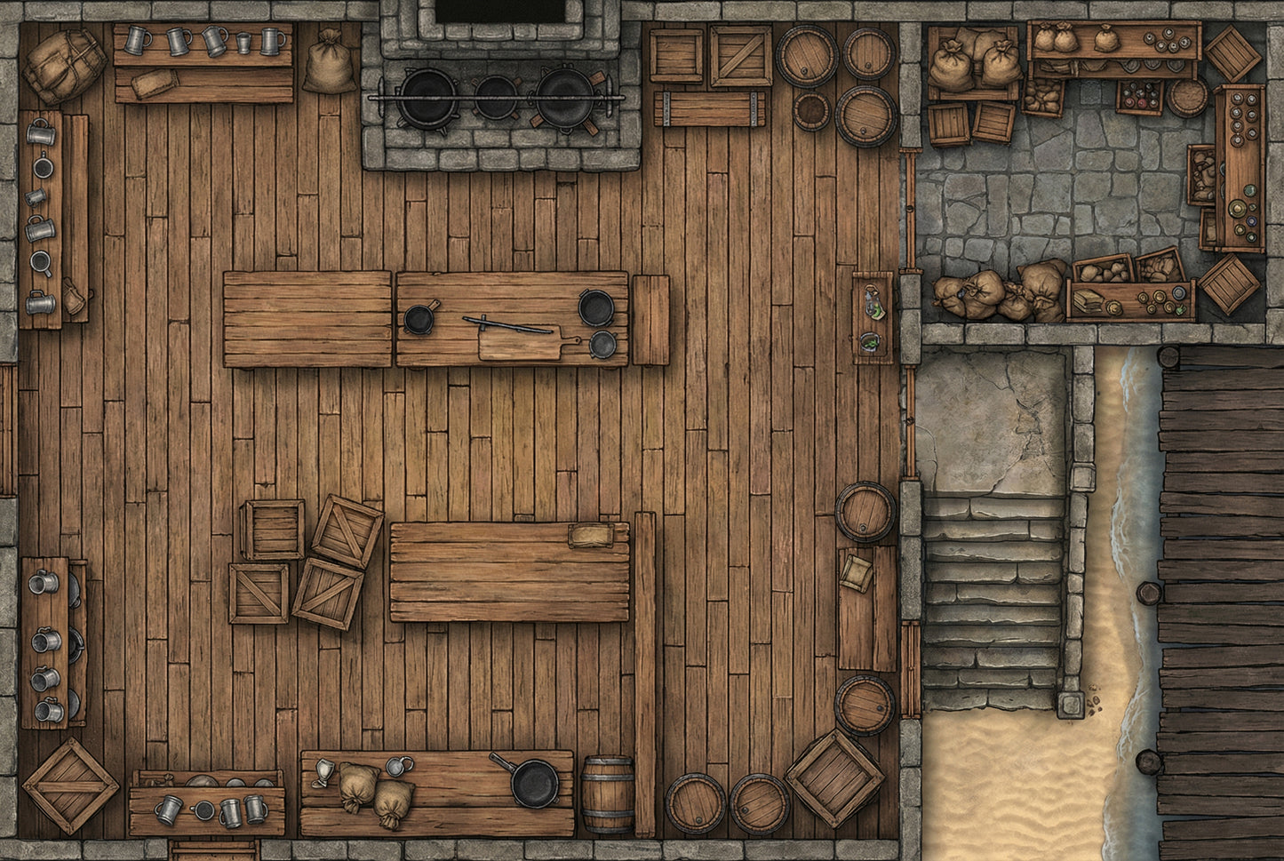 416 Pirate maps
